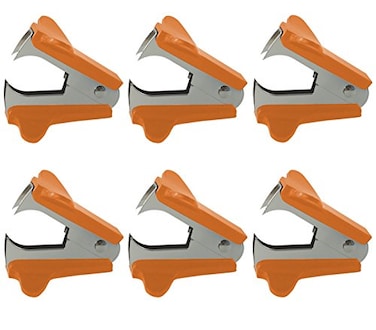 Clipco Staple Remover 6Pack Orange