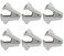 Clipco Staple Remover 6Pack White