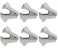 Clipco Staple Remover 6Pack White