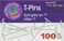 Advantus ADVANTUS Gem TPins 100 Count 87T