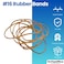 1InTheOffice Rubber Bands 16 Size16 Rubber Bands Beige 1 lb Box 1900Pack