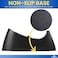1InTheOffice Tape Dispenser Desk Office Desktop Tape Dispenser Nonskid Base 1 Inch Core Black 4 Pack