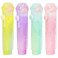 Geluode 4 Pcs Cute Cat Paw Erasers Retractable Rainbow Cat Erasers PushPull Office School Supplies