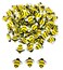 Zugar Land Cool Bumble Bee Shape Rubber Mini Erasers 144 Pack Home School Work Incentive