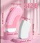 pindda Pindda 41 Pack Rubber Erasers Sliding Retractable Eraser Large White Erasers for School Office Art Drawing Pencil Eraser for Kids Pink