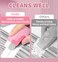 pindda Pindda 41 Pack Rubber Erasers Sliding Retractable Eraser Large White Erasers for School Office Art Drawing Pencil Eraser for Kids Pink