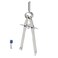 Pacific Arc Metal Professional Compass Perfect Spring Bow Compass for Math Geometry or Drafting Up to 8 Diameter Large Comes with Lead and Lock