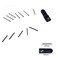 ZLKSKER 36pcs Compass Lead Refills 2 Millimeter for Math CompassDrawing Compass 12 Per Tube Pack of 3 Tubes