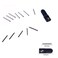 ZLKSKER 36pcs Compass Lead Refills 2 Millimeter for Math CompassDrawing Compass 12 Per Tube Pack of 3 Tubes