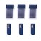 ZLKSKER 36pcs Compass Lead Refills 2 Millimeter for Math CompassDrawing Compass 12 Per Tube Pack of 3 Tubes