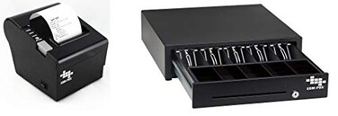 EOM-POS EOMPOS Heavy Duty Cash Register Drawer Thermal Receipt Printer for Windows Systems Only