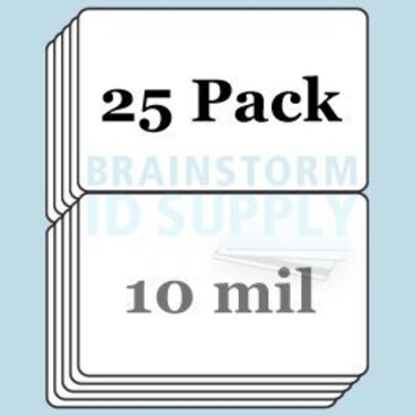 Brainstorm ID 10 Mil Butterfly Pouch Laminates 25 Pack