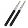 SANDAO Telescopic Teachers PointerTeaching PointerHand Pointer Extendable Telescopic Retractable Pointer Handheld Presenter Classroom Whiteboard Pointer 2PCS