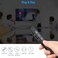 DinoFire Dinofire Wireless Presenter 24GHz RF Bluetooth Presentation Clicker USBA Receiver Slide Advancer for PowerPoint Works with MacWindowsLaptops for Office Meetings Classroom Teaching
