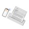 HPRT Wireless Portable Printer Bluetooth Thermal Printer for Travel Mobile Office School Home Compatible with iOS AndroidWhite