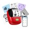 ORGSTA Sticker Printer 300 DPI UltraClear Mini Portable Sticker Maker with Banner Printing Function Inkless Thermal Printer for Journaling DIY Gifts Study Note Compatible with iPhone and Android