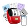 ORGSTA Sticker Printer 300 DPI UltraClear Mini Portable Sticker Maker with Banner Printing Function Inkless Thermal Printer for Journaling DIY Gifts Study Note Compatible with iPhone and Android