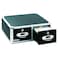 Vaultz Locking 5 x 8 Index Card Cabinet Double Drawer Black VZ01397