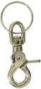 Lucky Line 212 Nickel Plated Zinc Trigger Snap with Split Ring 44101
