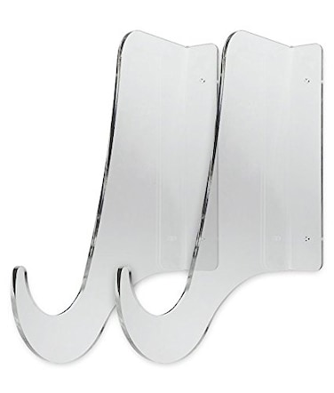 SOURCE ONE SourceOne Premium Invisible Surfboard Wall Racks Display Clear Acrylic