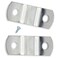 United Mfrs. Canvas Offset Clips 12 Inch 100Pkg