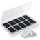 Yncotte 1oz Silver Bar Holder 20 Pcs Silver Bar Capsule Storage Bar Capsule Container for 1 Ounce Silver Bar