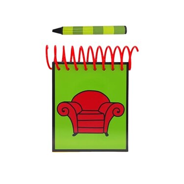 ASVP Shop STEVE Handy Dandy Notebook With 1 Black Crayon