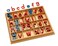 Elite Montessori Wooden Movable Alphabet with Box Preschool Spelling Learning Materials Red Blue 5mm Thick