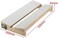 Brccee AC New Adjustable V Shape Insects Butterfly Spreading Mounting Board Solid Wood Wings