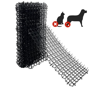 Fhiny 816 Cat Deterrent Mat12 Pack Cat Scat Mat with Spike Cat Repellent for Kitten Coverage Digging Deterrent Training Network for Animals 12 Pack816