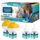 Woyamay Cat Calming Diffuser Cat Pheromones Calming Diffuser for Cat Anxiety Relief 6in1 Cat Pheromone Diffuser Kit with 2 Diffuser 4 Refill 48ml Vial 120 Days Pheromone Diffuser to Calm Cats