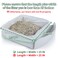 ANWA 40 Count Cat Litter Box Liners for Automatic Cat Litter Box and Litter Box Robot 45 HeavyDuty Extra Thick