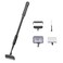 Carefree Fish 4IN1 Aquarium Cleaning Tools Long Handle Adjustable Length 1824Inch Fish Tank Cleaner Kit Algae Scraper Scrubber Brushes Set