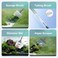 Carefree Fish 4IN1 Aquarium Cleaning Tools Long Handle Adjustable Length 1824Inch Fish Tank Cleaner Kit Algae Scraper Scrubber Brushes Set