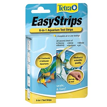 Tetra EasyStrips 6In1 aquarium Test Strips Water Testing 19542