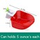 Abustle pig 5 Pack Chicken WatererLarge Plastic Automatic Chicken Waterer Cups kit 38 Inch Thread Poultry Drinking Bowl for Ducks Birds Bunny Quail etc