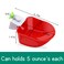Abustle pig 5 Pack Chicken WatererLarge Plastic Automatic Chicken Waterer Cups kit 38 Inch Thread Poultry Drinking Bowl for Ducks Birds Bunny Quail etc