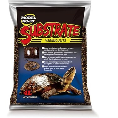 Hamiledyi Reptile Substrate Vermiculite Bedding Snake Hibernant moisturizing Soil Terrarium Bedding for Snake Tortoise Lizard Hatching Eggs42Quart4L