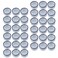 DQITJ 36 Pcs Spider Micro Water Bowl Mini Ceramic Dish for Tarantula Spider Millipede Tiny Reptile Insect 086 D 043 H