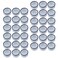 DQITJ 36 Pcs Spider Micro Water Bowl Mini Ceramic Dish for Tarantula Spider Millipede Tiny Reptile Insect 086 D 043 H