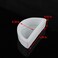 DQITJ 6 Pcs Spider Micro Water Bowl Hermit Crab Mini Ceramic Dish for Spider Hermit Crab Tarantula Millipede Semicircle Shape