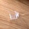 crapelles 4pcs mini Insect Water Dish Transparent Plastic Small Reptile Feeding Feeder Crickets Pet Worm Cups Spider Gecko Butterfly Mantis Beetle Bowl Set