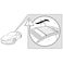Thule 7603B AEROBLADE Edge Flush Mount Single BAR Black