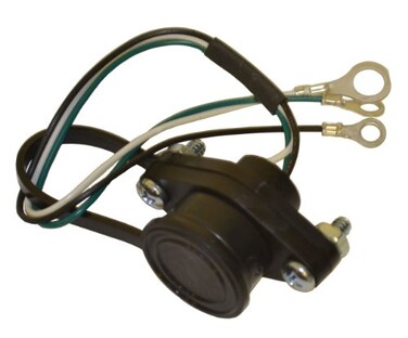 WARN 16296 Winch Component Accessory Remote Control Socket Assembly for 3 WirePin Applications