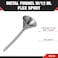 Performance Tool W219 Zinc Plated Funnel with 12Inch Flex Spout