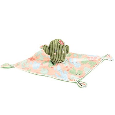 Mary Meyer Sweet Soothie Lovey Security Blanket 10 x 10inches Cactus