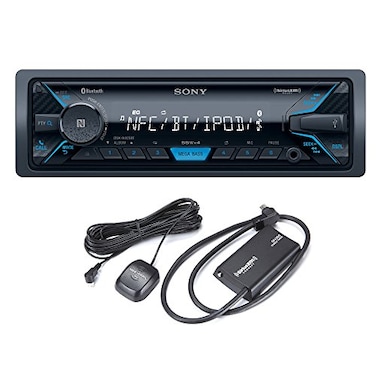 Sony DSXA405BT Receiver with Bluetooth and Sirius XM Tuner Bundle
