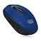 Adesso iMouse S50 Wireless Mini Mouse 24GHz RF Technology 1200 DPI Optical Sensor USB Interface Compact and Portable Design with Auto Sleep Mode Blue