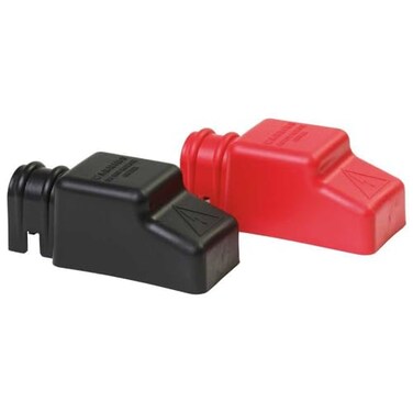 Blue Sea Systems 4018 Dual Post IO CableCap Beige