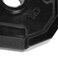 CAP Barbell 12Sided Rubber Olympic Grip Weight Plates Black Single 10 Pound